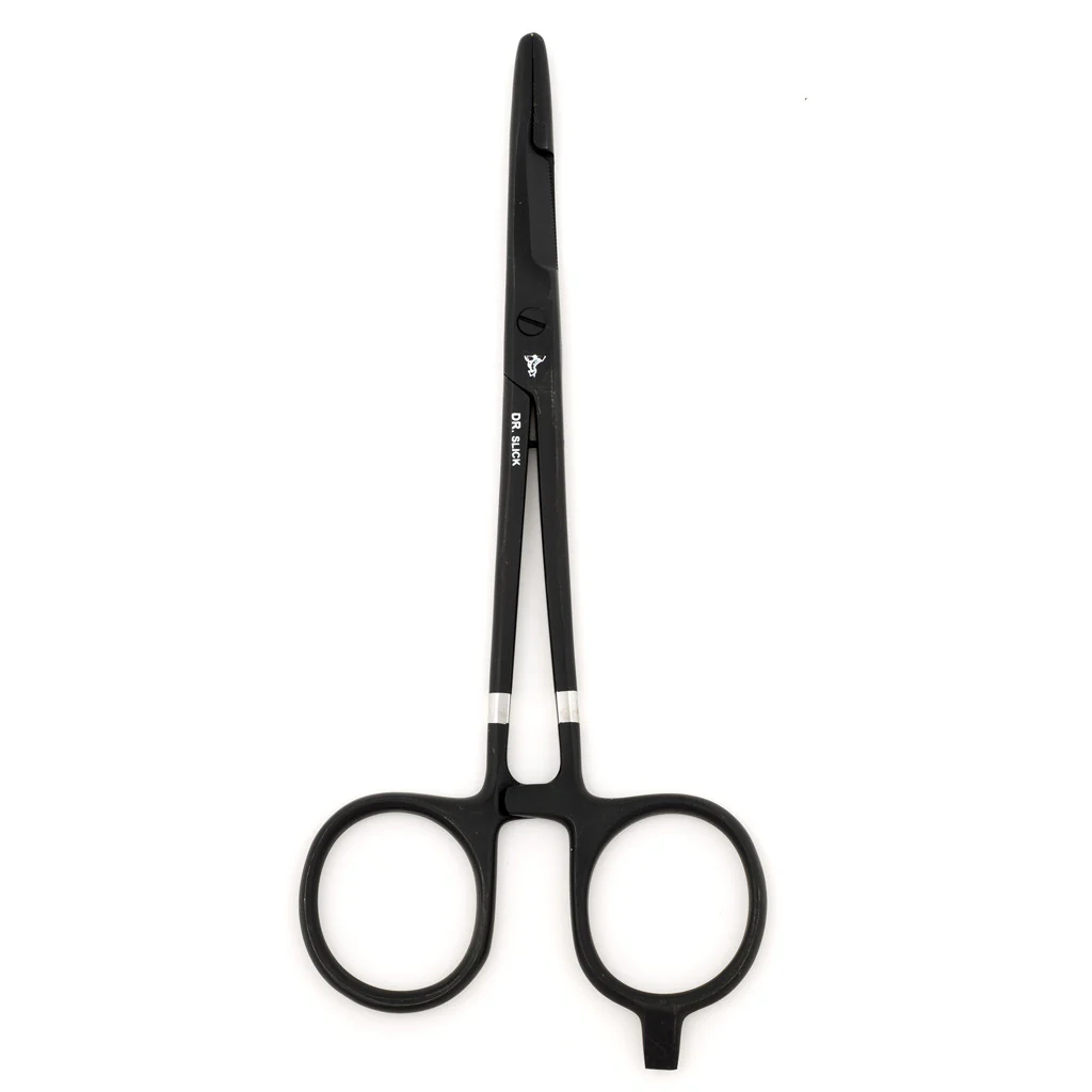 Dr. Slick Scissor Clamp 1/2 Smooth & 1/2 Cross Hatch Jaws - Image 6