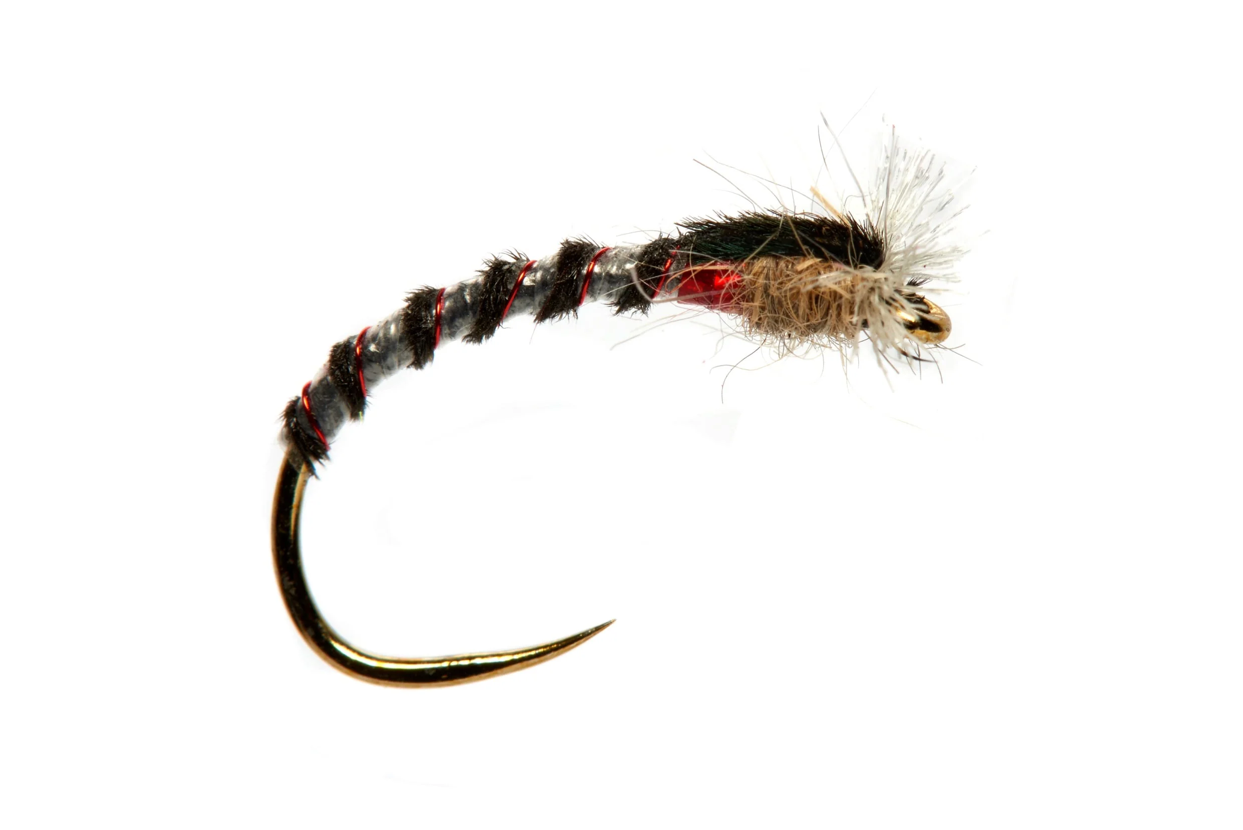 Slow Sink Buzzer Black Barbless