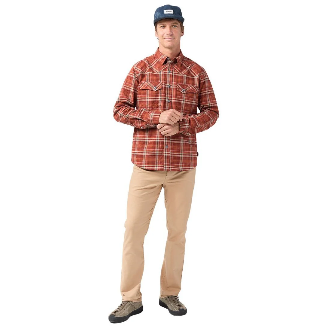 Stio Mens Junction Midweight Flannel Shirt Sale - Image 14