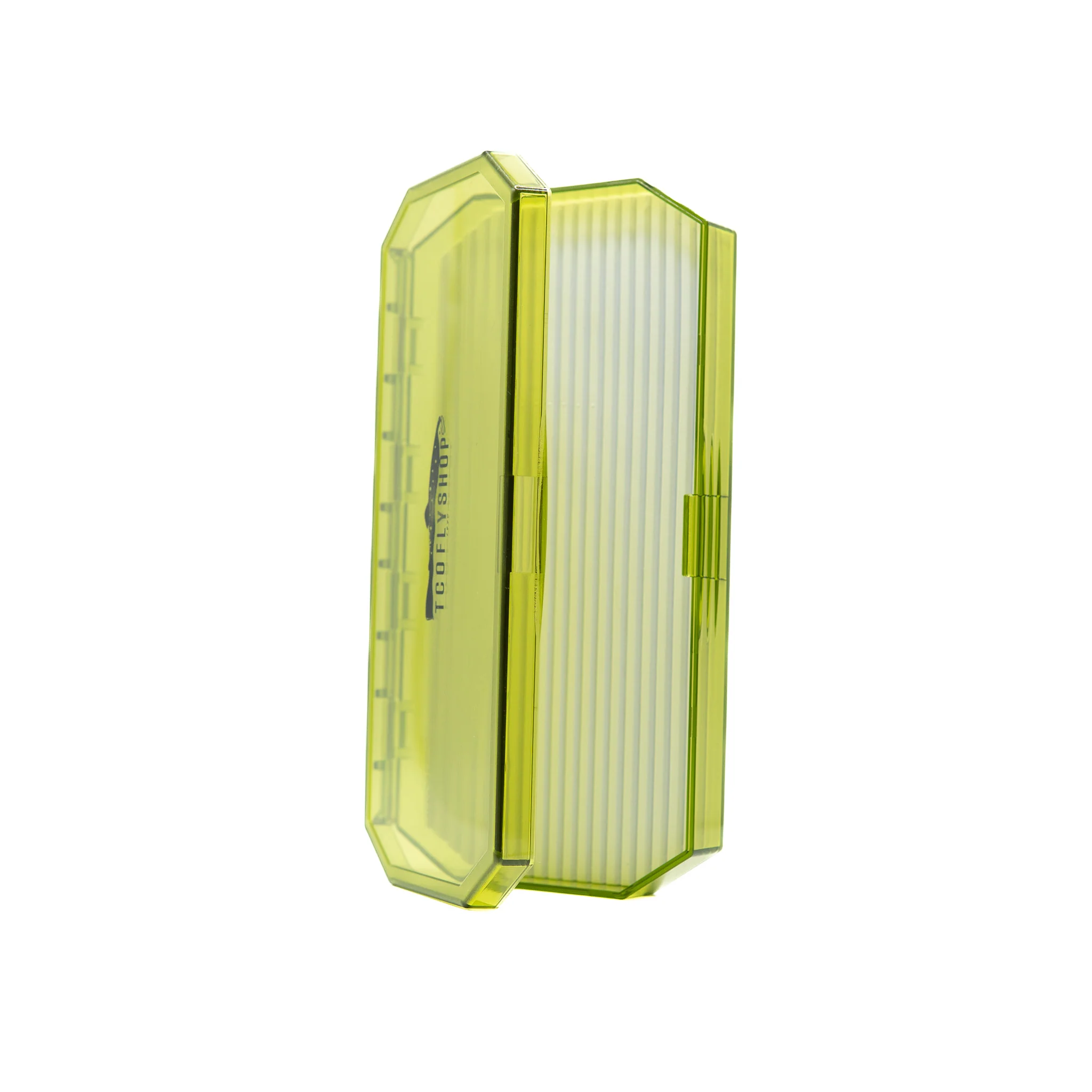 TCO Fly Box - Green Tinted Poly Streamer box - Image 3