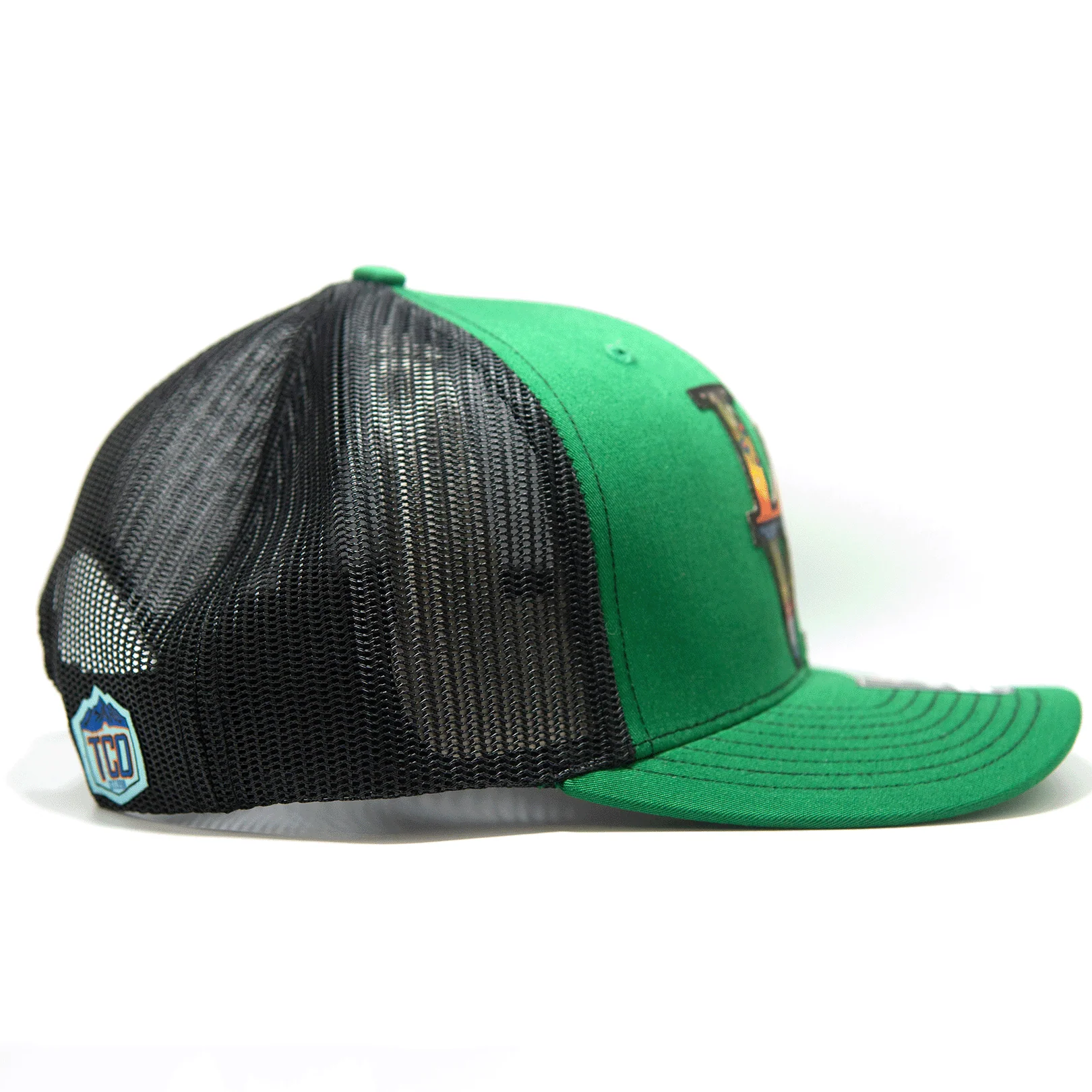 TCO LOVE Trout Custom Painted Hat - Image 4