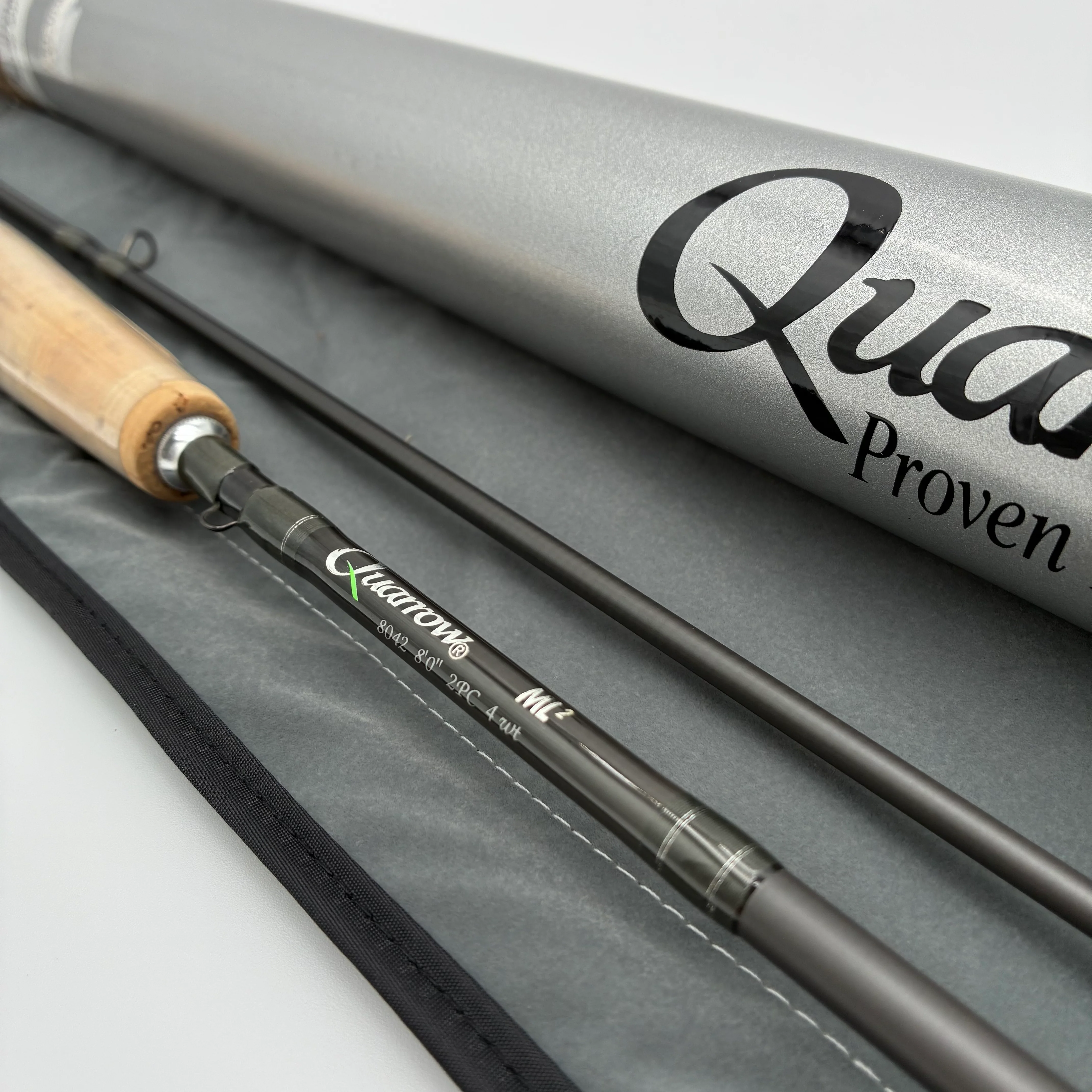 Used Rod - Quarrow ML2 8' 4wt - 2 Piece Fly Rod - Image 2