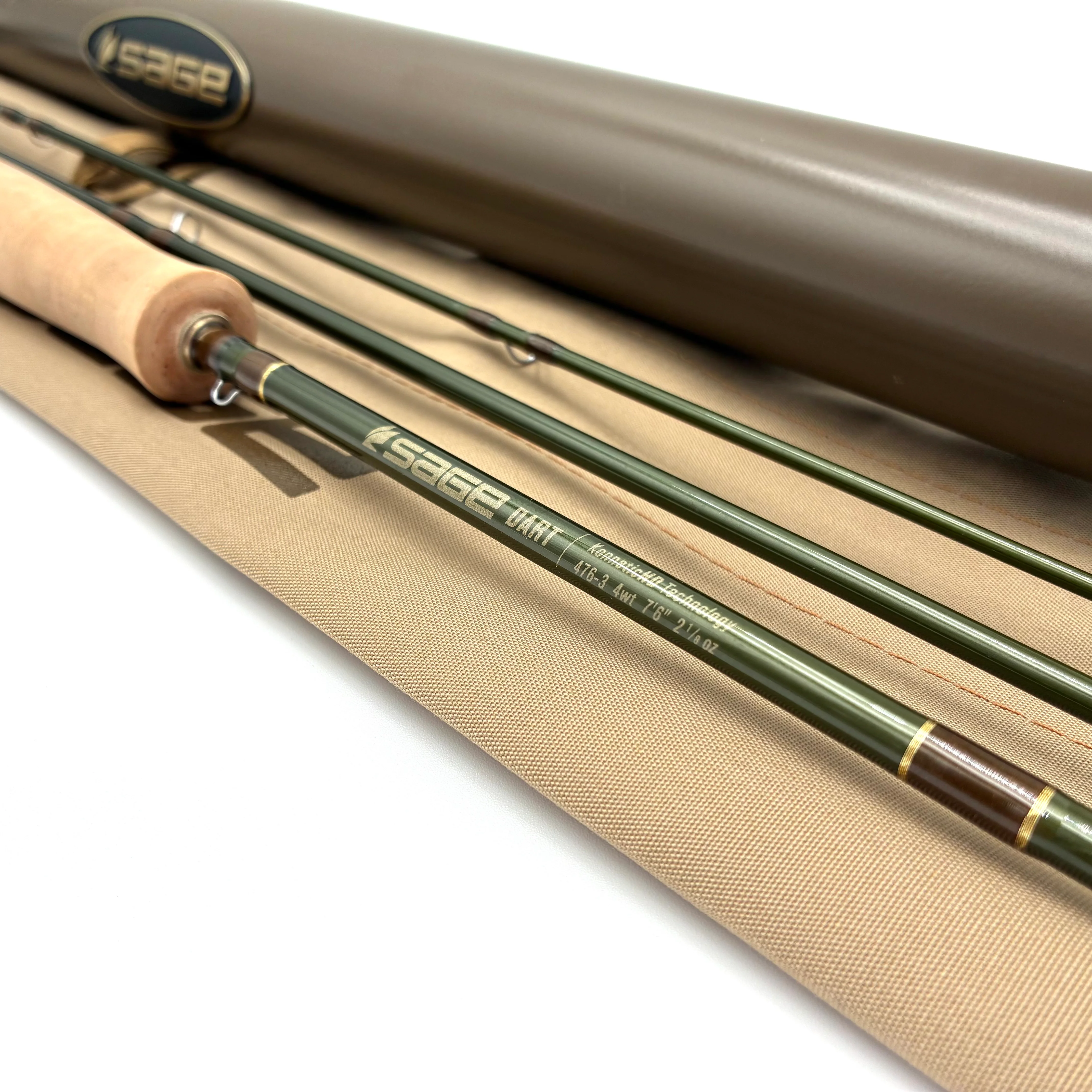 Used Rod - Sage Dart 7'6" 4wt - 3 Piece Fly Rod - Image 2