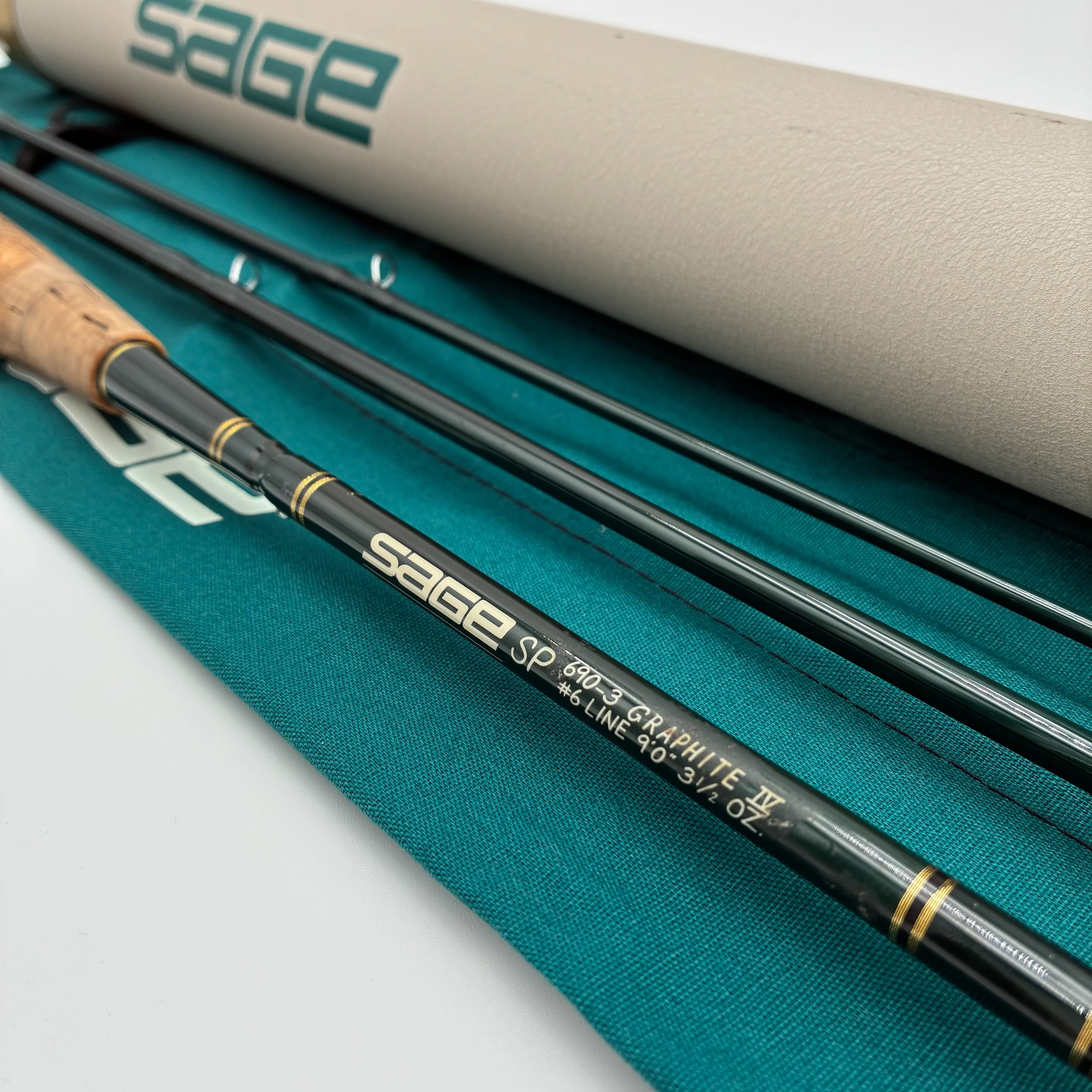 Used Rod - Sage SP 9' 6wt - 3 Piece Fly Rod - Image 2