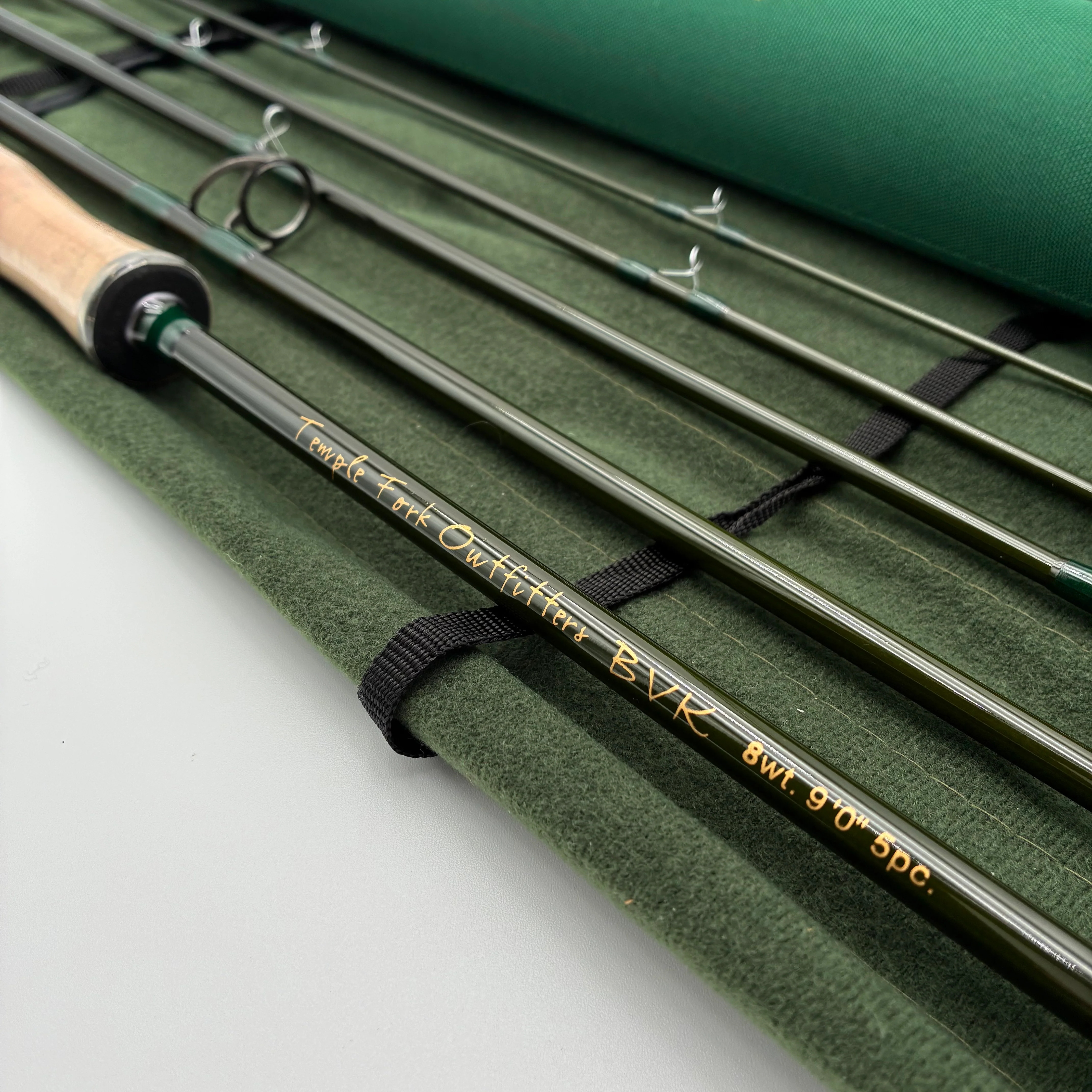 Used Rod - TFO BVK 9' 8wt - 5 Piece Fly Rod - Image 2