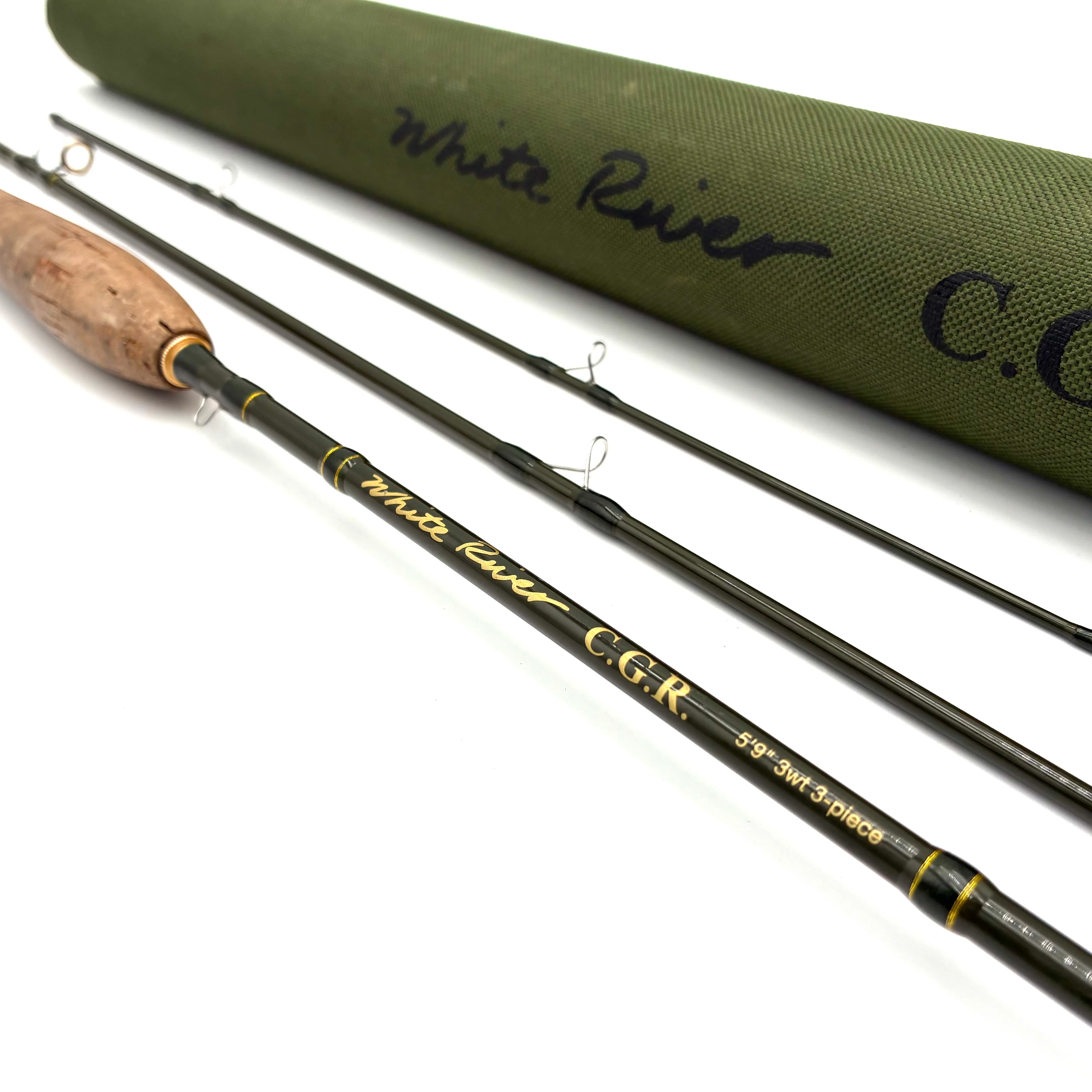 Used Rod - White River CGR 5'9" 3wt - 3 Piece Fly Rod - Image 2