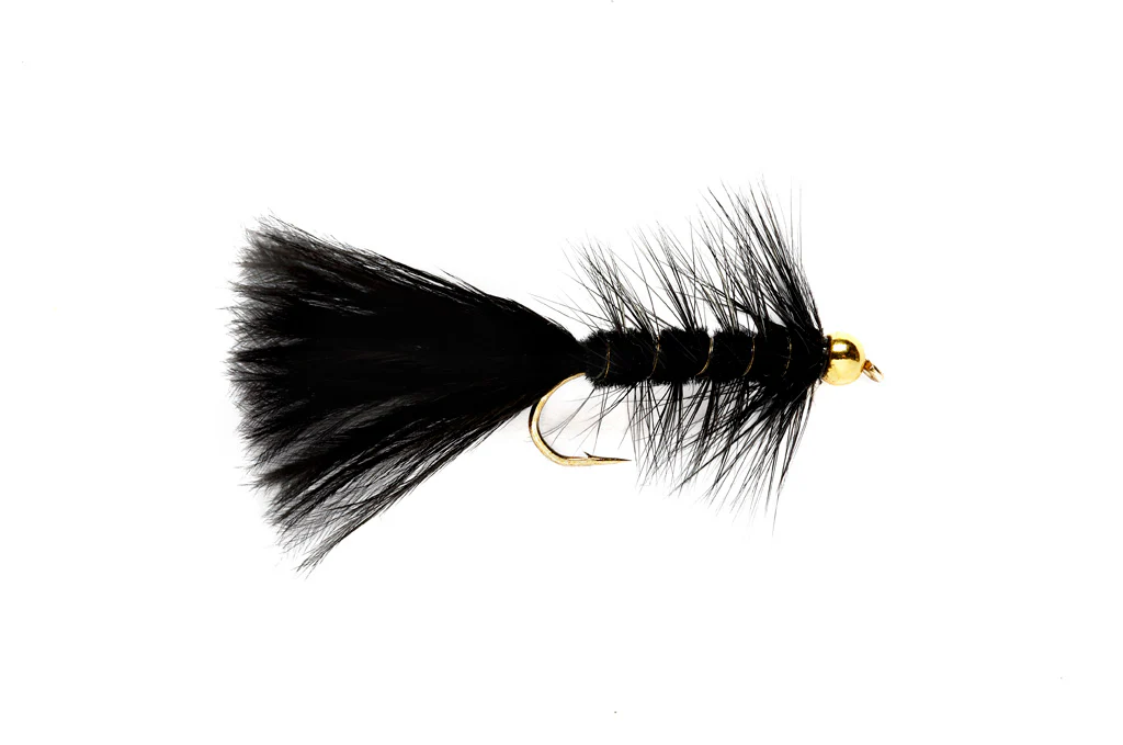 Woolly Bugger Black Beadhead